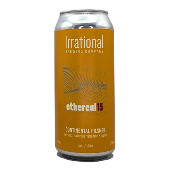 Irrational Brewing Company Exp. Ethereal 15: Continental Pilsner
