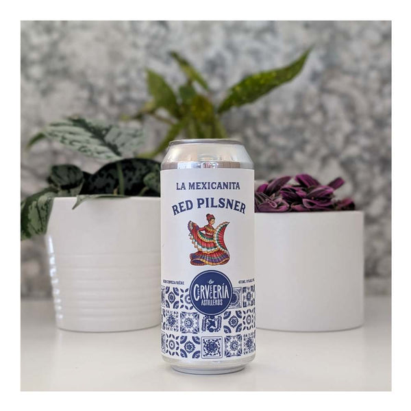 La Cerveceria Astilleros Mexicanita Red Pilsner