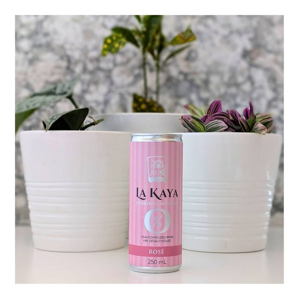 La Kaya Sparkling Rose Non-Alcoholic Wine