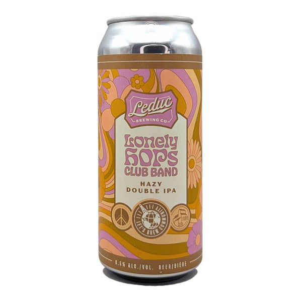 Leduc Brewing Co. Lonely Hops Club Band Hazy Double IPA