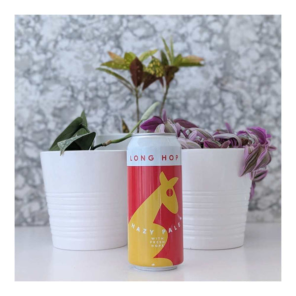 Long Hop Brewing Hazy Pale with Fresh Hops