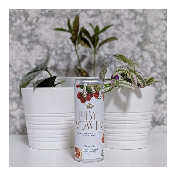 Luby Bower Distillery Blood Orange, Raspberry Gin Cocktail