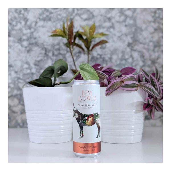 Luby Bower Distillery Cranberry Mule