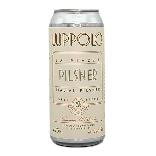 Luppolo Brewing Co. La Piazza Italian Pilsner