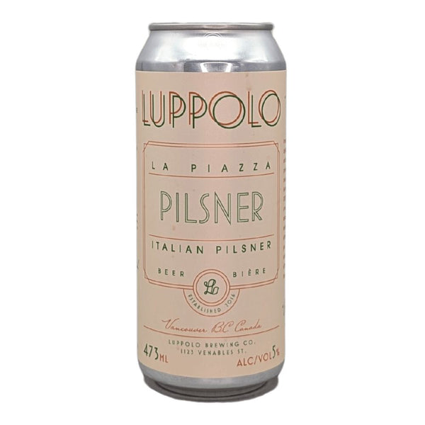 Luppolo Brewing Co. La Piazza Italian Pilsner