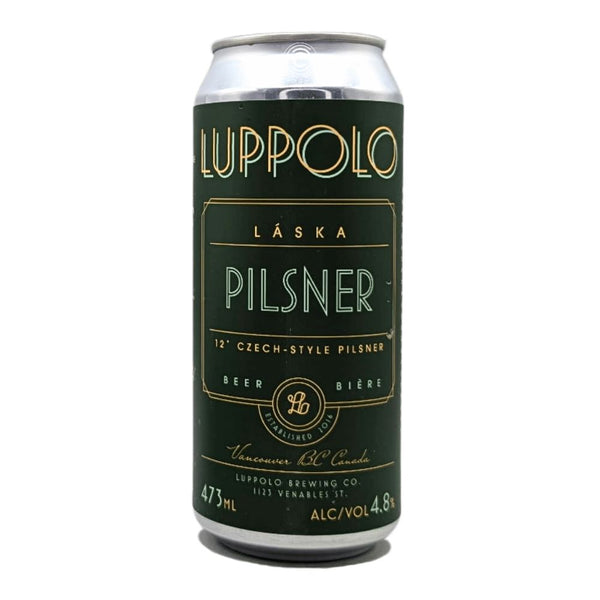 Luppolo Brewing Co. Laska Czech-style Pilsner