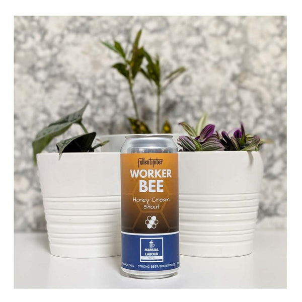 Manual Labour Beer Co. x Fallentimber Meadery Worker Bee Honey Cream Stout