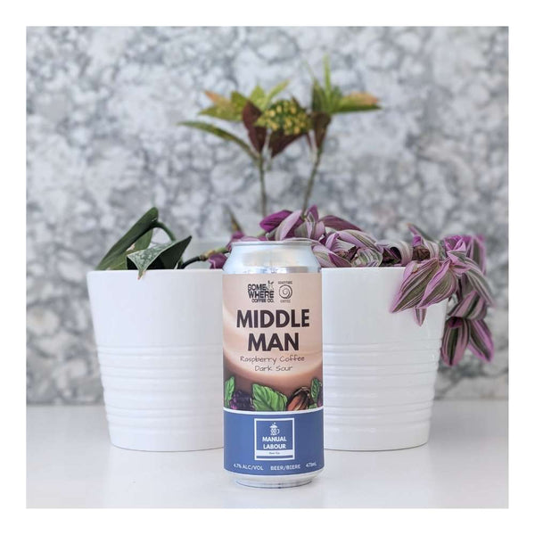 Manual Labour Beer Co. Middle Man Raspberry Coffee Dark Sour