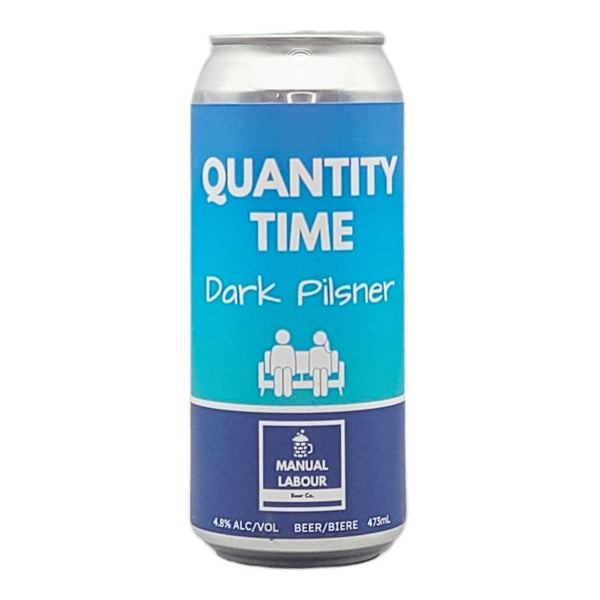 Manual Labour Beer Co. Quantity Time Dark Pilsner