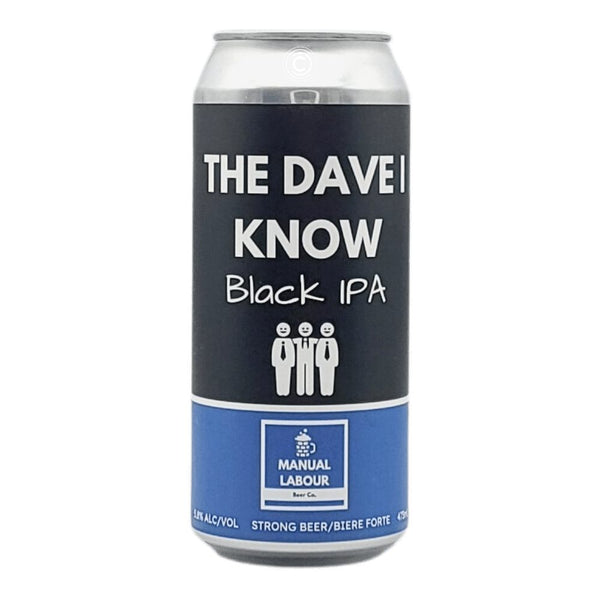 Manual Labour Beer Co. The Dave I Know - Black IPA