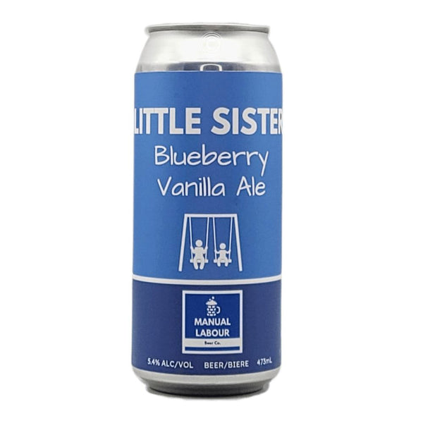 Manual Labour Beer Co. Little Sister Blueberry Vanilla Wheat Ale