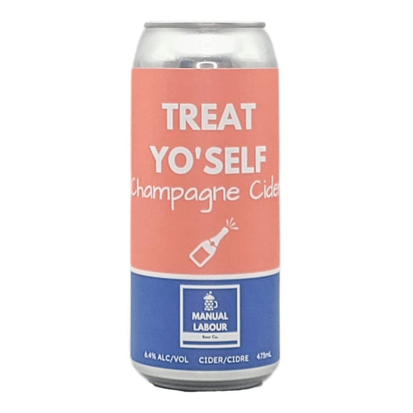 Manual Labour Beer Co. Treat Yo'Self Champagne Cider