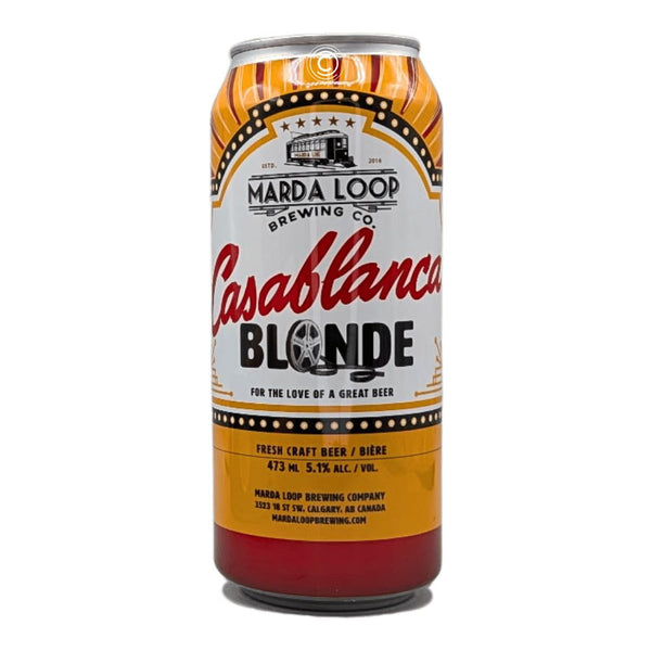 Marda Loop Brewing Company Casablanca Blonde Ale