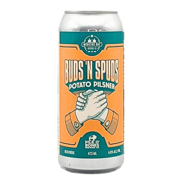 Medicine Hat Brewing Company x Pile O'Bones Brewing Company Buds & Suds Pilsner Vol. 2