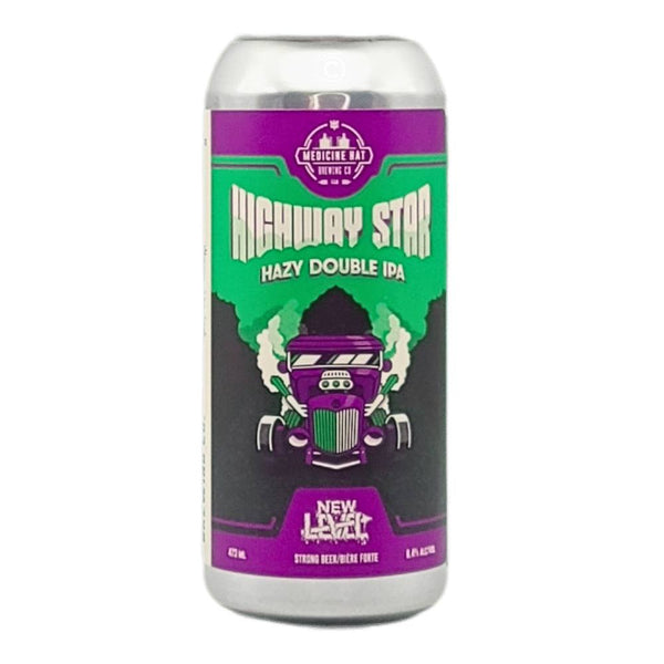 Medicine Hat Brewing Company x New Level Brewing Highway Star Hazy Double IPA