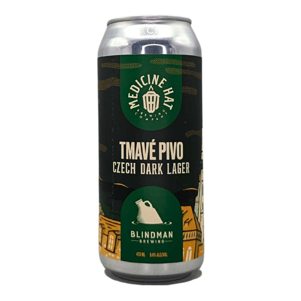 Medicine Hat Brewing Company x Blindman Brewery Tmave Pivo Dark Czech Lager