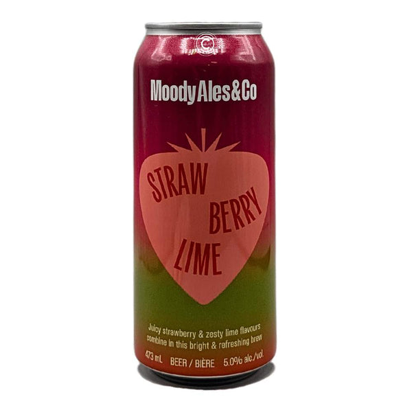 Moody Ales & Co. Strawberry Lime Fruited Ale