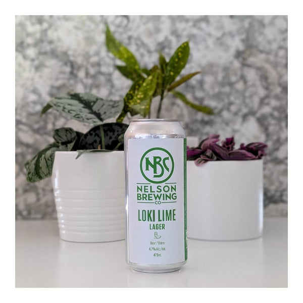 Nelson Brewing Company Loki Lime Lager