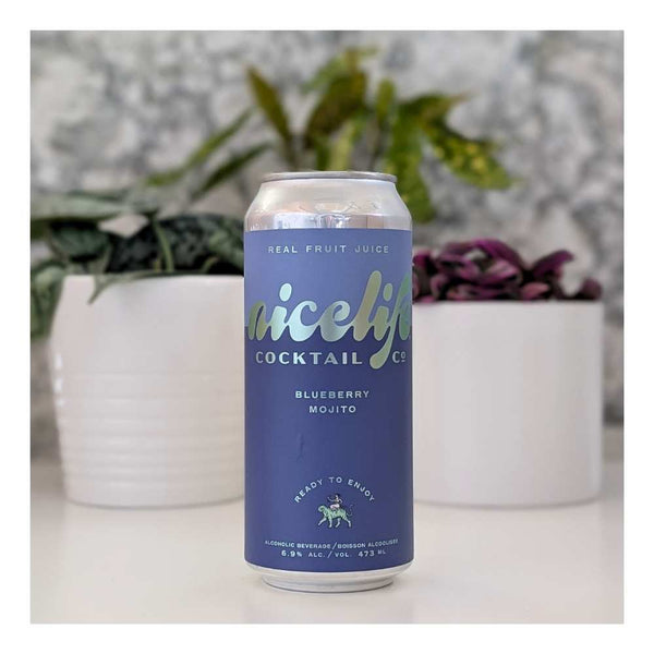 NiceLife Cocktail Co. Blueberry Mojito