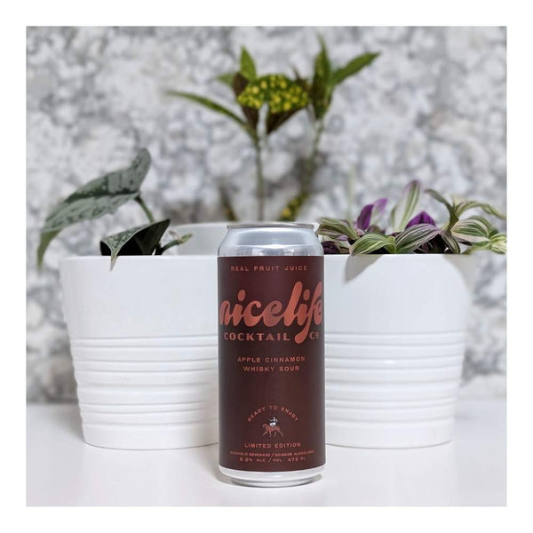 NiceLife Cocktail Co. Apple Cinnamon Whisky Sour