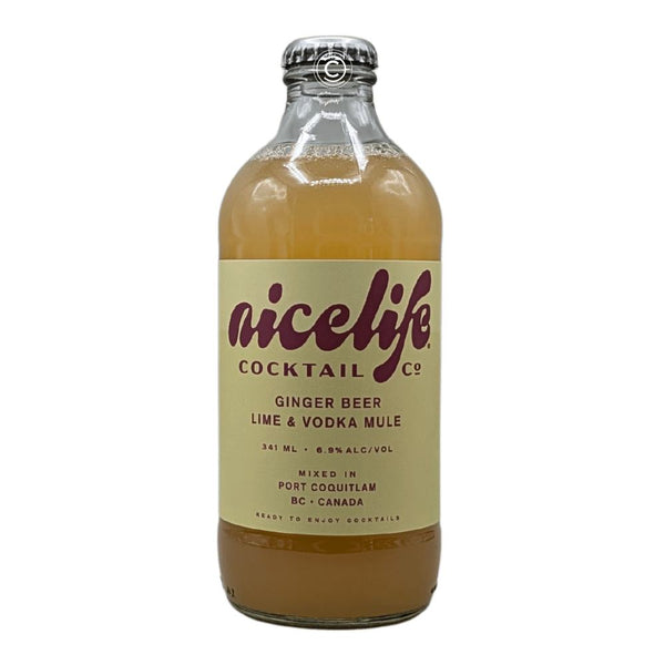 NiceLife Cocktail Co. Ginger Beer Lime & Vodka Mule