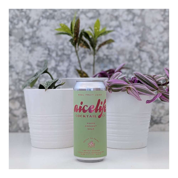 NiceLife Cocktail Co. Guava Coconut Sour Cocktail