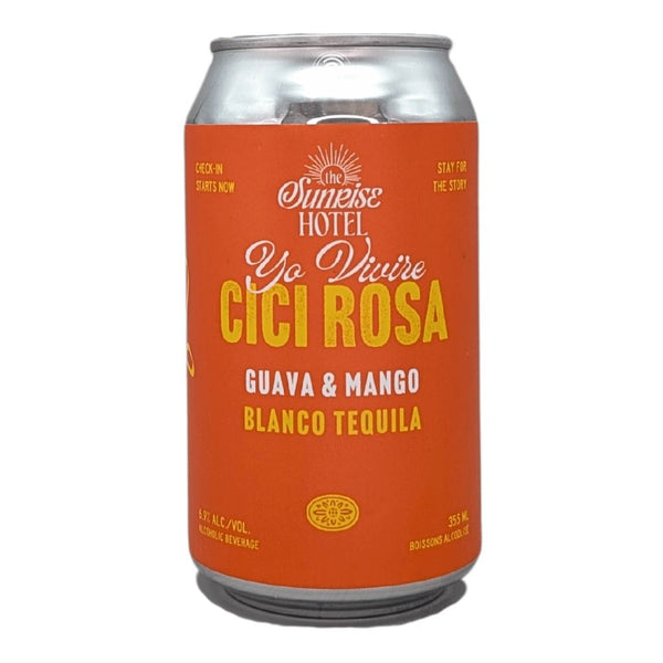NiceLife Cocktail Co. Sunrise Hotel: Cici Rosa Guava Tequila Cocktail
