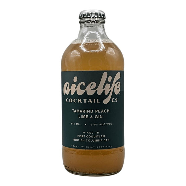 NiceLife Cocktail Co. Tamarind Peach Lime & Gin Cocktail