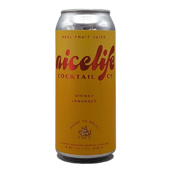 NiceLife Cocktail Co. Whisky Lemonade Cocktail