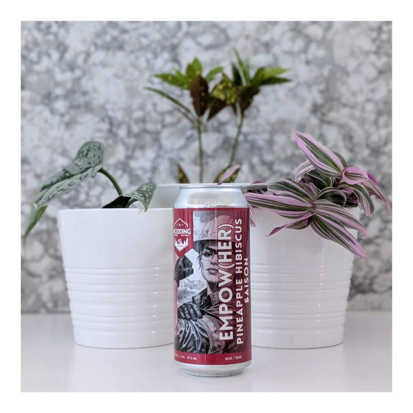Nodding Donkey Brewing Empow(Her) Pineapple Hibiscus Saison