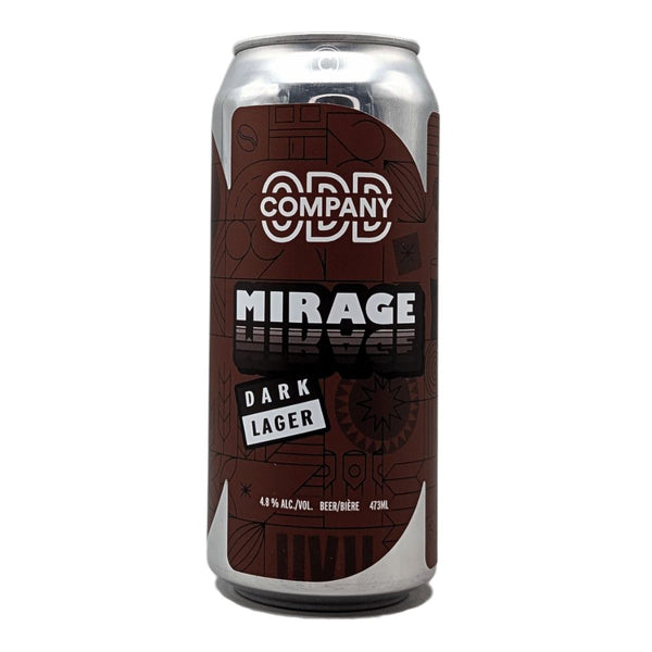 Odd Company Brewing Mirage Dark Lager