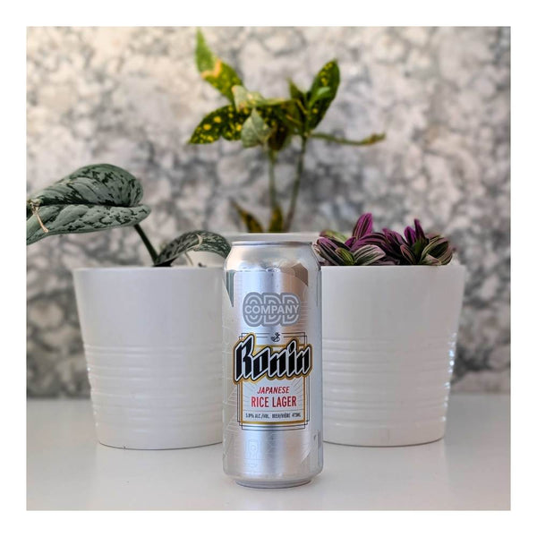 Odd Company Brewing Ronin Japanese Rice Lager