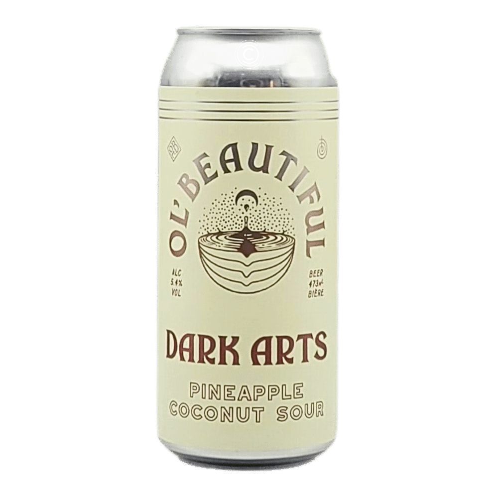 Ol' Beautiful Brewing Company Dark Arts: Pineapple Toasted Coconut Sour