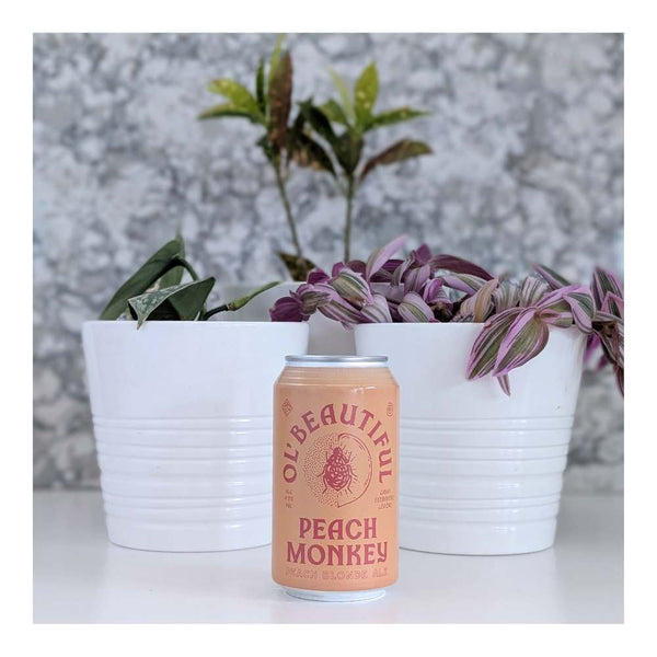 Ol' Beautiful Brewing Company Peach Monkey Peach Blonde Ale