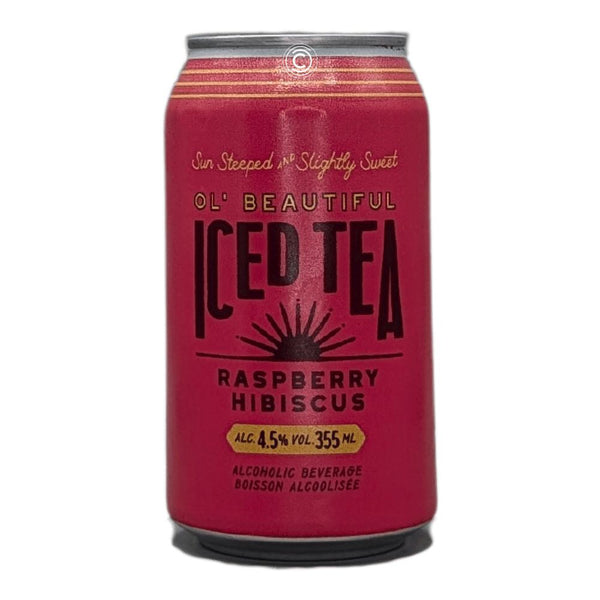 Ol' Beautiful Brewing Company Raspberry Hibiscus Hard Tea