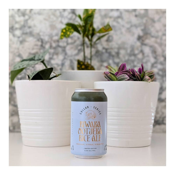 Ol' Beautiful Brewing Company x Field House Brewing Co. Riwaka Motueka Rice Ale