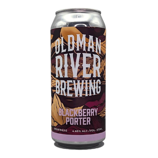 Oldman River Brewing Blackberry Porter