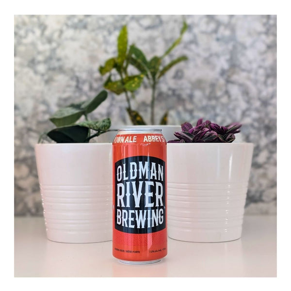 Oldman River Brewing St. Joe Abbey's Brown Ale