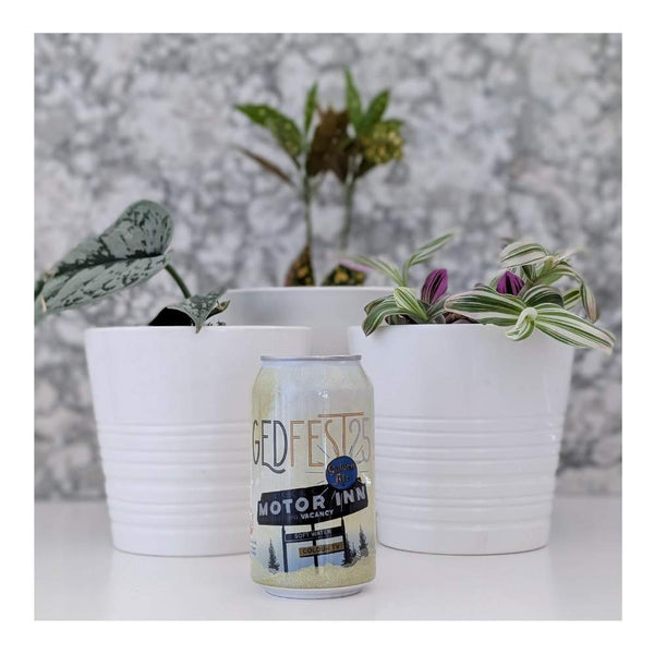 One For The Road Brewing GEDfest 2025 Motor Inn Non-Alcoholic Golden Ale