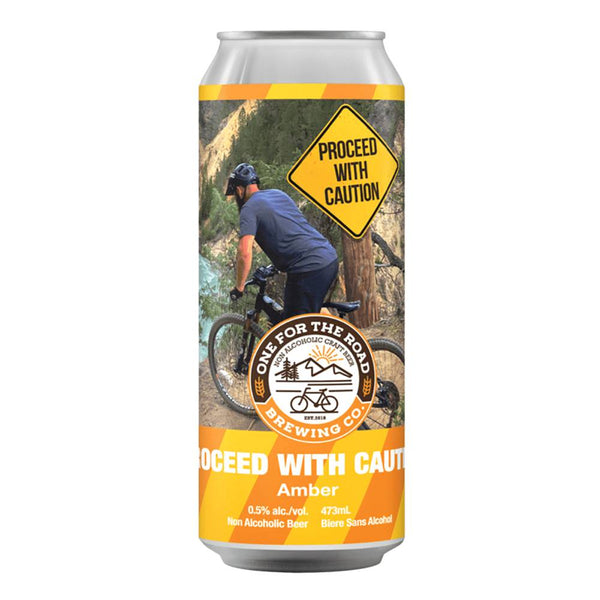 One For The Road Proceed With Caution Lager Non-Alcoholic