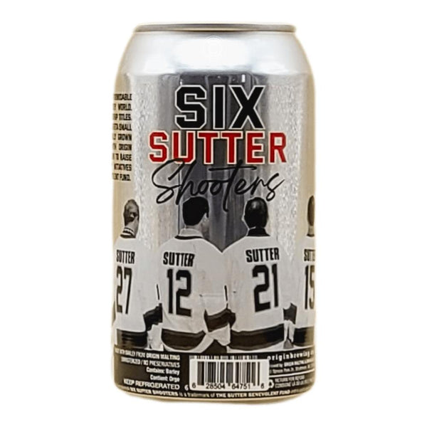 Origin Malting & Brewing Six Sutter Shooters Lager