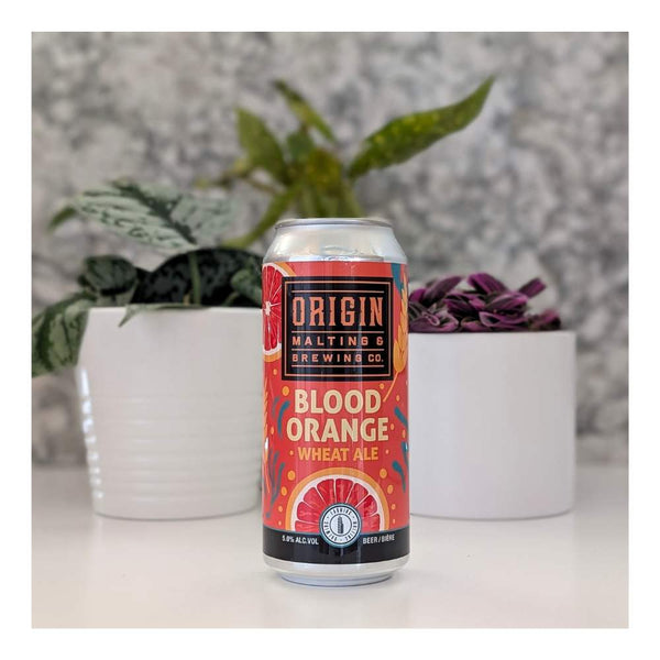 Origin Malting & Brewing Blood Orange Wheat Ale