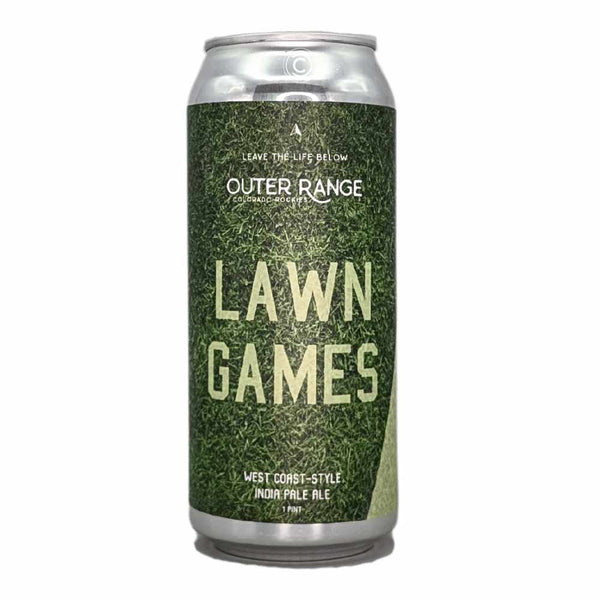 Outer Range Brewing Company Lawn Games West Coast IPA