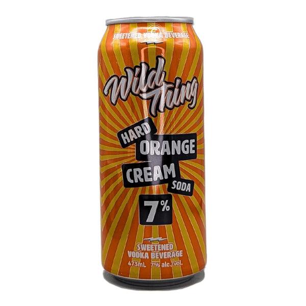 Pacific Western Brewing Wild Thing Hard Orange Cream Soda Vodka Cocktail