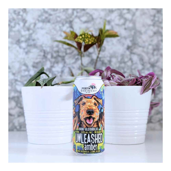 Perth Brewery Unleashed Amber Non-Alcoholic Amber Ale