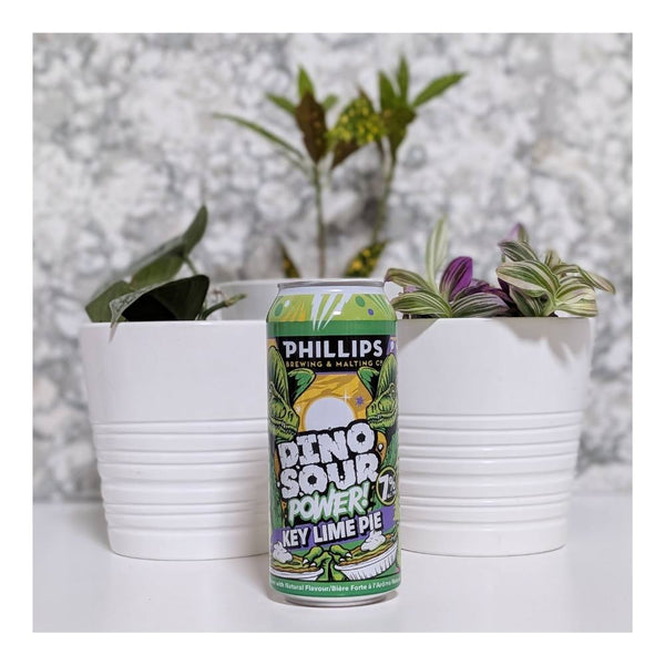 Phillips Brewing & Malting DinoSour Power: Key Lime Pie Sour