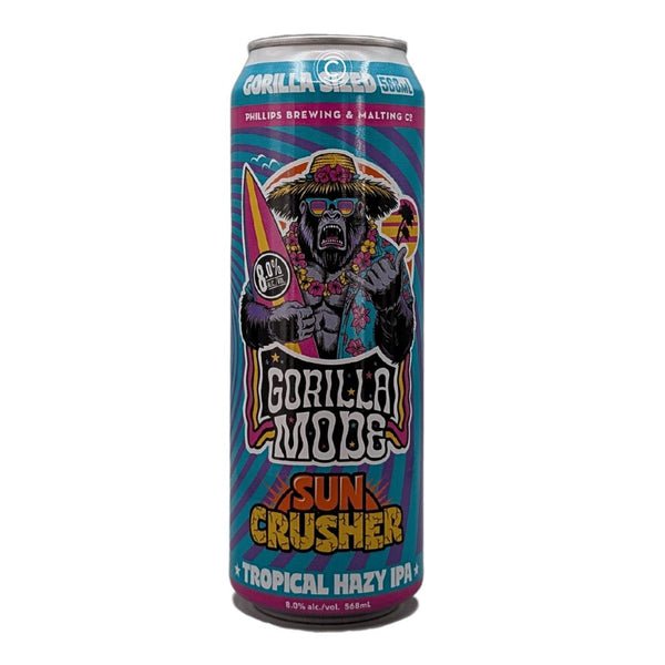 Phillips Brewing Gorilla Mode Suncrusher Tropical Hazy IPA