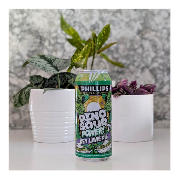 Phillips Brewing & Malting DinoSour Power: Key Lime Pie Sour