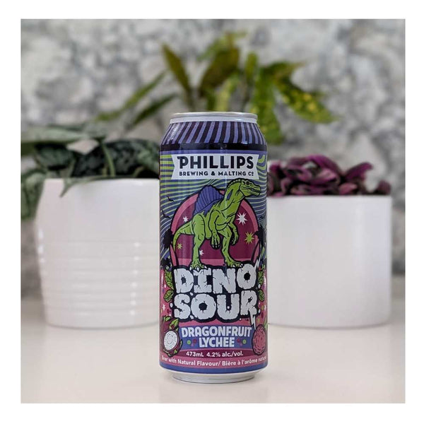 Phillips Brewing & Malting DinoSour Dragonfruit Lychee Sour