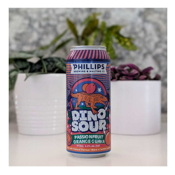 Phillips Brewing & Malting DinoSour Passionfruit Orange Guava Sour